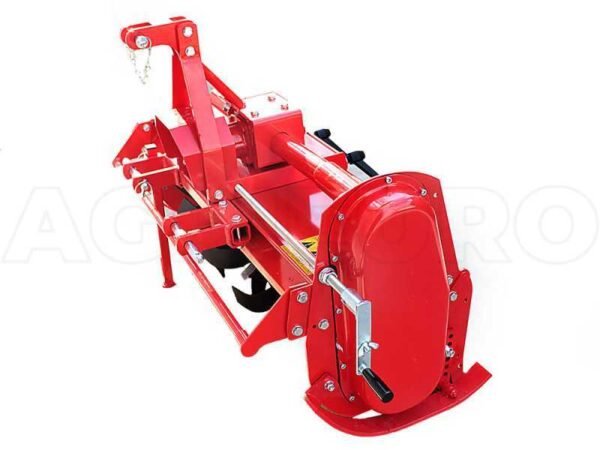 Fraise rotative pour tracteur série moyenne-légère AgriEuro modèle RS 105 avec kit déplacement manuel