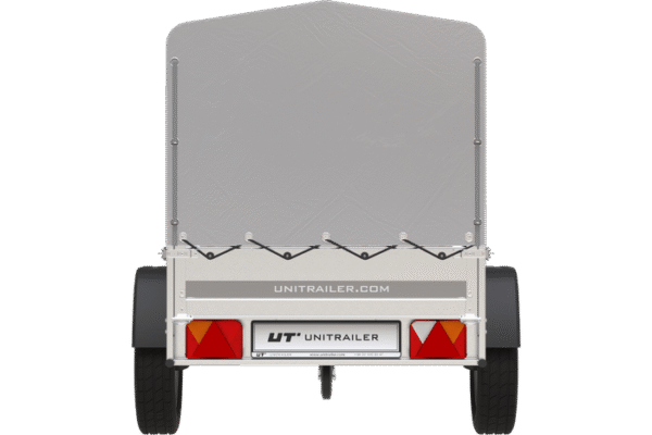 Remorque 750 kg 200 x 125 avec bâche dôme et arceau Garden Trailer 201 KIPP – Image 5