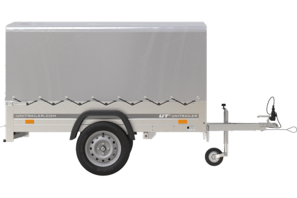 Remorque 750 kg 200 x 125 avec bâche dôme et arceau Garden Trailer 201 KIPP – Image 3
