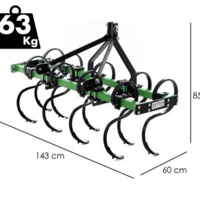Vibroculteur Seven Italy Vibropac 140 cm – 9 dent – Largeur de travail 140 cm
