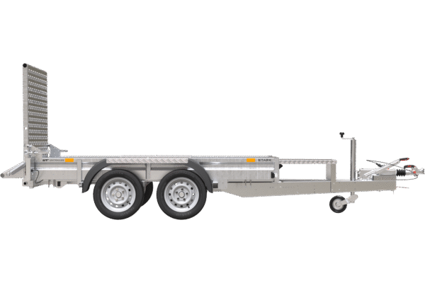 Remorque de chantier pour le transport d’une mini pelle – UNITRAILER STARK 3 260 – Image 5