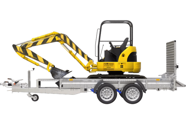 Remorque lourde double essieux 3500 KG STARK 3 300 – Image 3