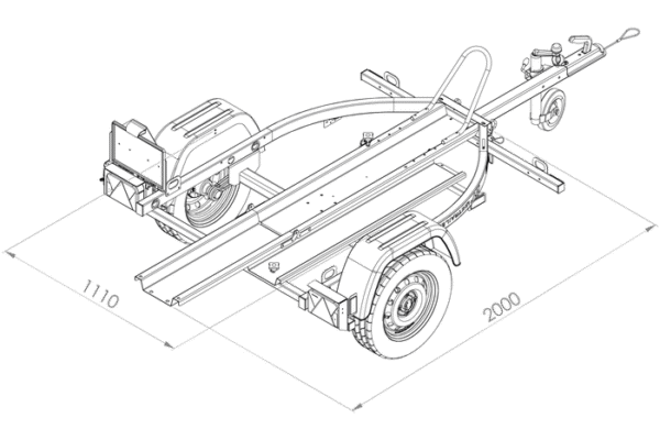 Remorque moto Unitrailer Rider 1 – Image 3