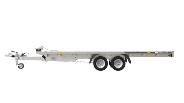 Remorque plate basculante 400×200 UNIPLAT 4020S P 2700 kg – Image 4
