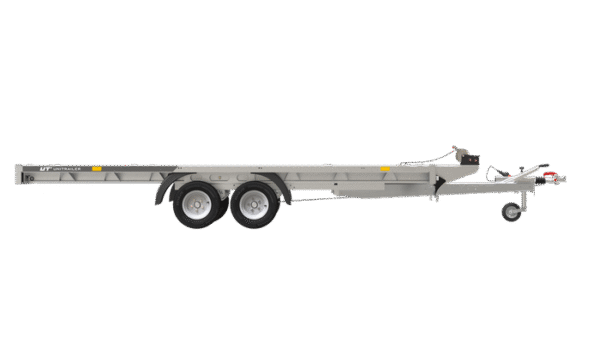 Remorque plate basculante 400×200 UNIPLAT 4020S P 2700 kg – Image 5