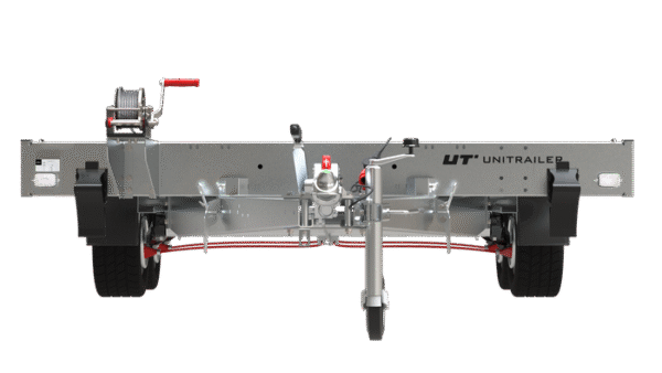 Remorque plate basculante 400×200 UNIPLAT 4020S P 2700 kg – Image 6