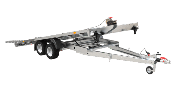 Remorque plate basculante 400×200 UNIPLAT 4020S P 2700 kg – Image 7