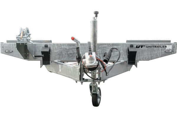 Remorque porte voiture à trois essieux 800X230 UNIPLAT 800/3 S 3500 KG – Image 3